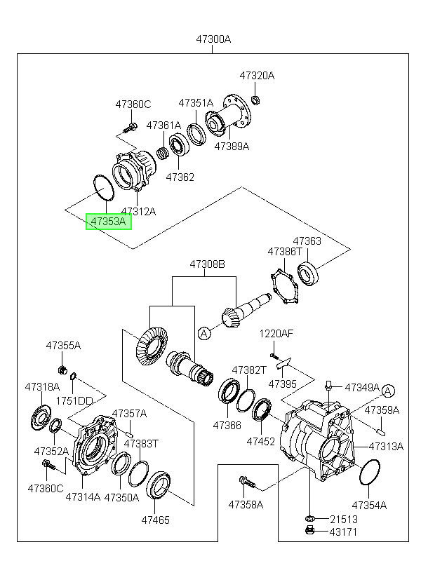 Oring Entrada C/transf. Orig. Para Hyundai Tucson Desde 2015