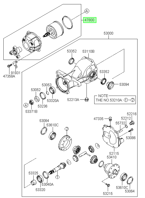 Acoplamiento Original Para Hyundai Santa Fe 2009-2013