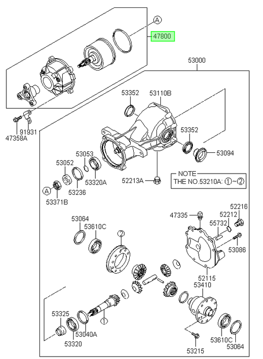 Acoplamiento Original Para Hyundai Santa Fe 2009-2013