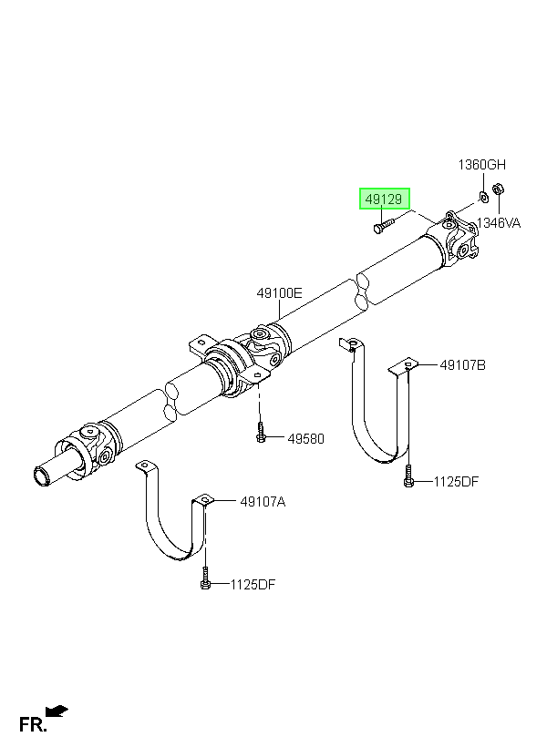 Perno Original Para Hyundai Sonata 2013-2015