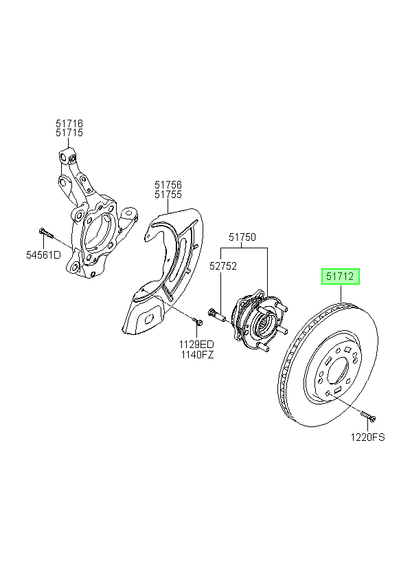 OEM 517123K110 catalogo