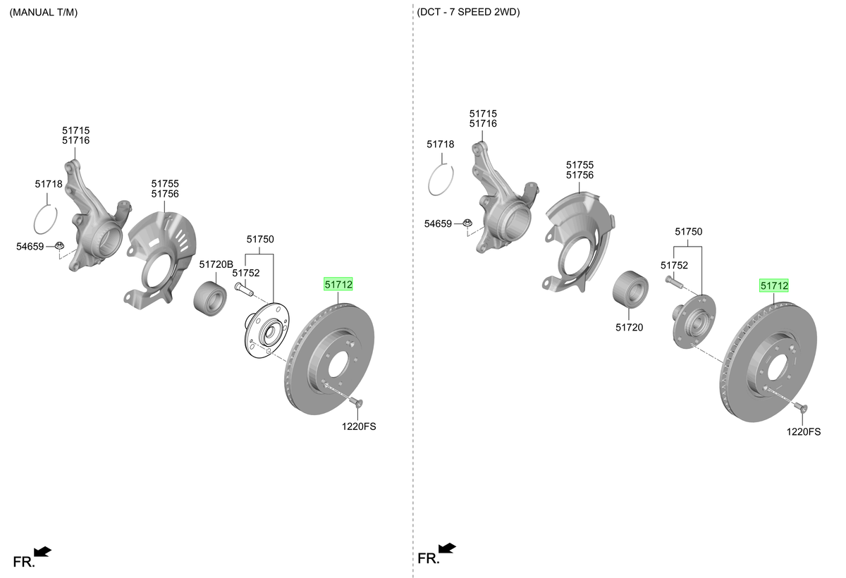 Disco Original Para Hyundai Creta 2021-2025