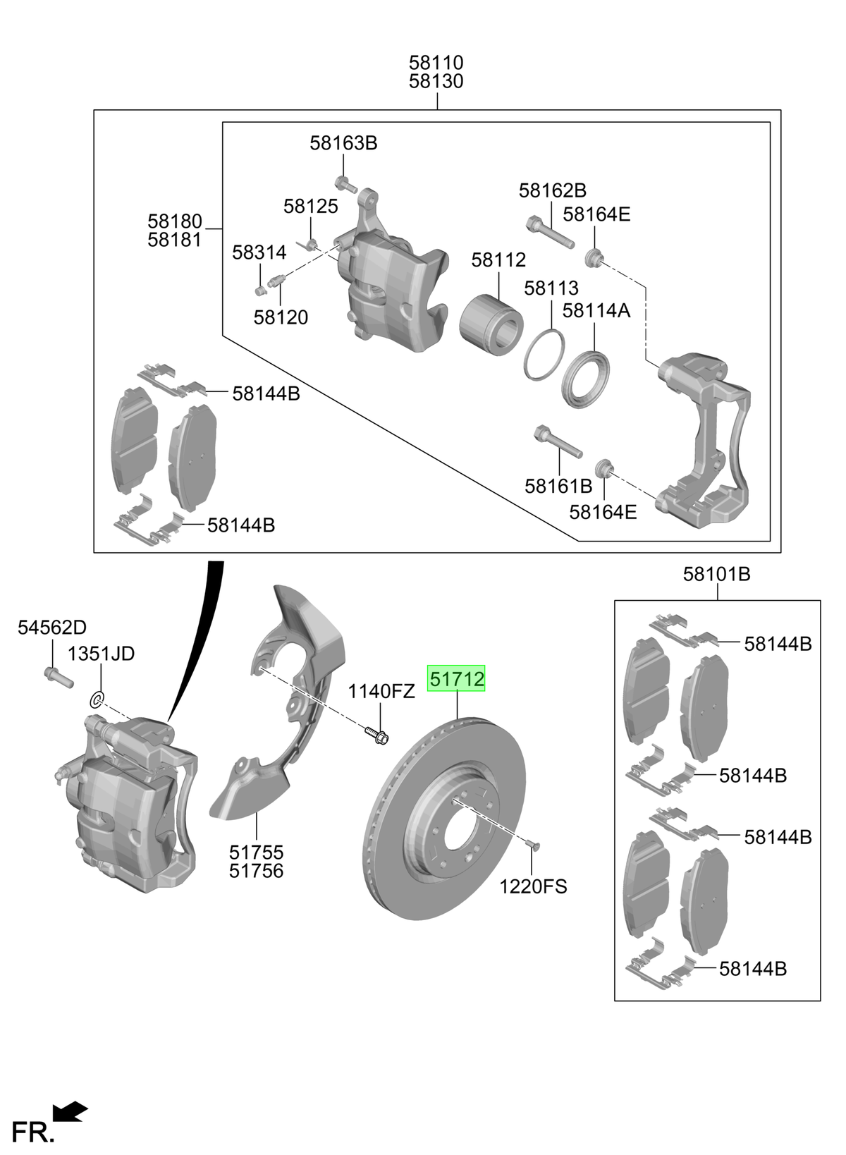 Disco Original Para Hyundai Tucson 2024-2025