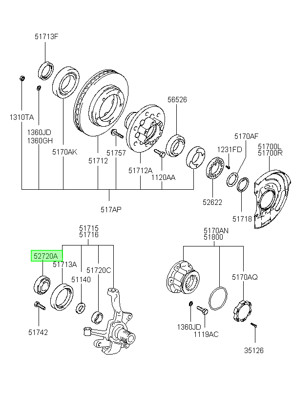 OEM 5270144120 catalogo