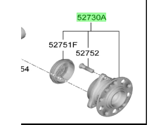 Maza Tras. Original Para Kia Sportage 2021-2025