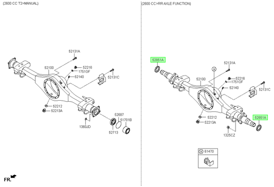 Tuerca Original Para Hyundai H1 1996-2025
