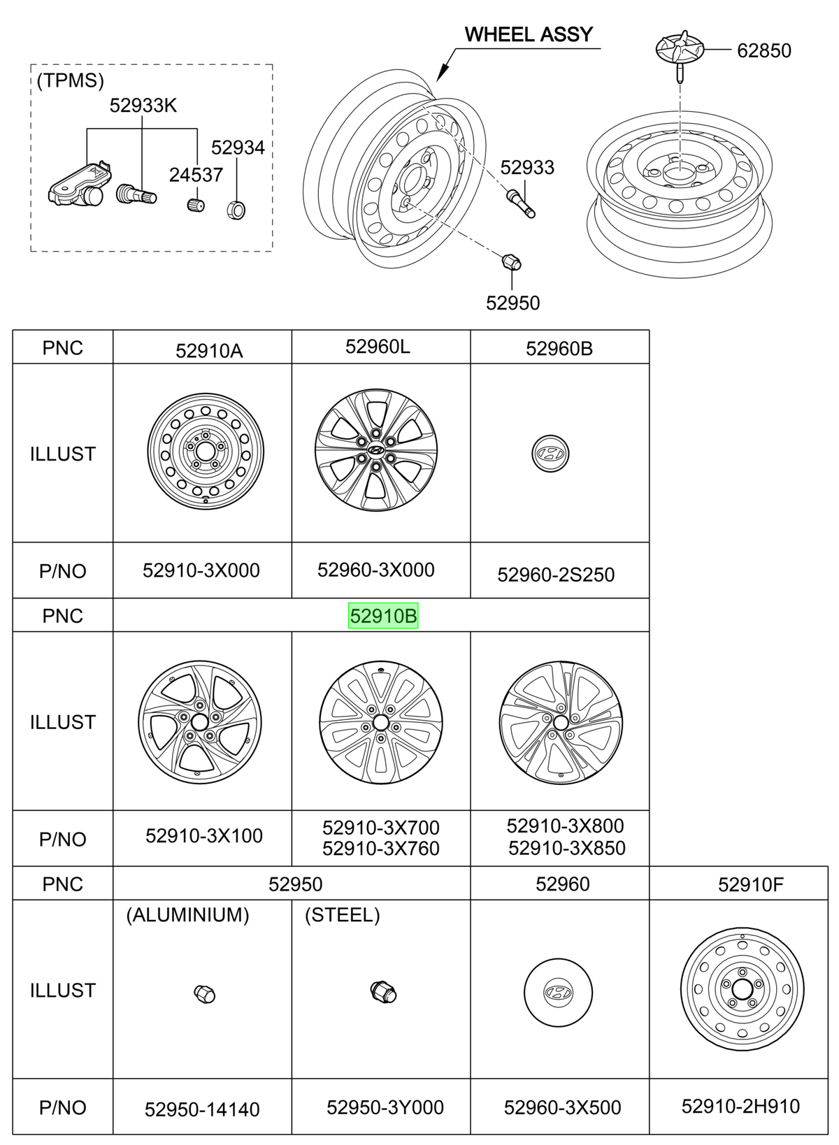 Llanta Original Para Hyundai Elantra 2014-2017