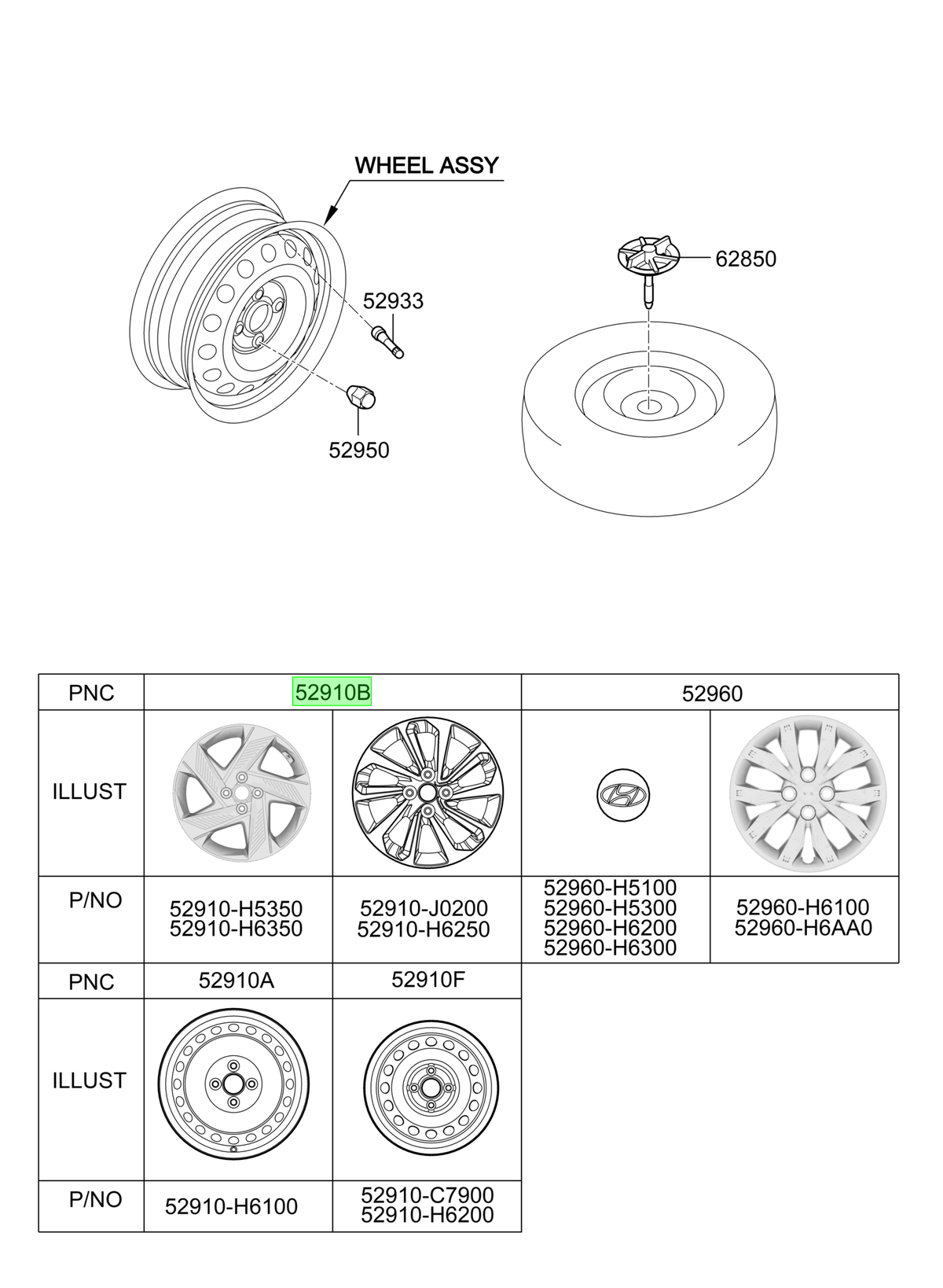 Llanta Aluminio Original Para Hyundai Accent 2020-2024