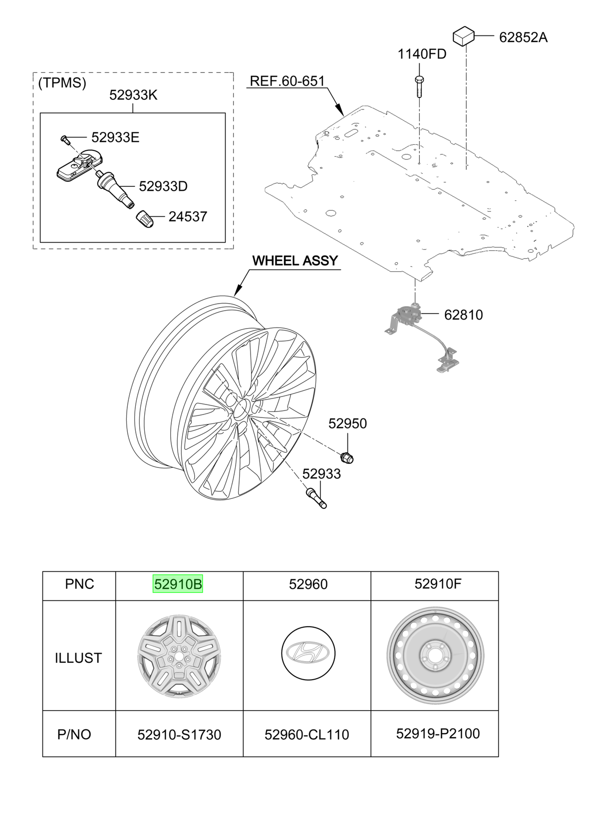 Llanta Original Para Hyundai Santa Fe 2020-2025