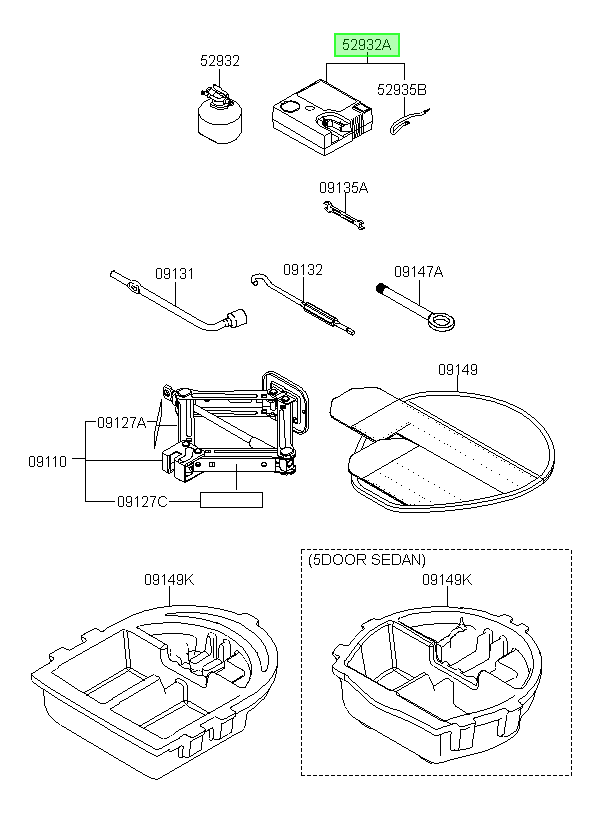 Kit Inflador Original Para Hyundai Accent 2015-2018