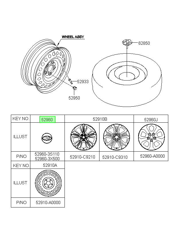 Tapa De Rda Orig. Para Hyundai Veloster Desde 2018