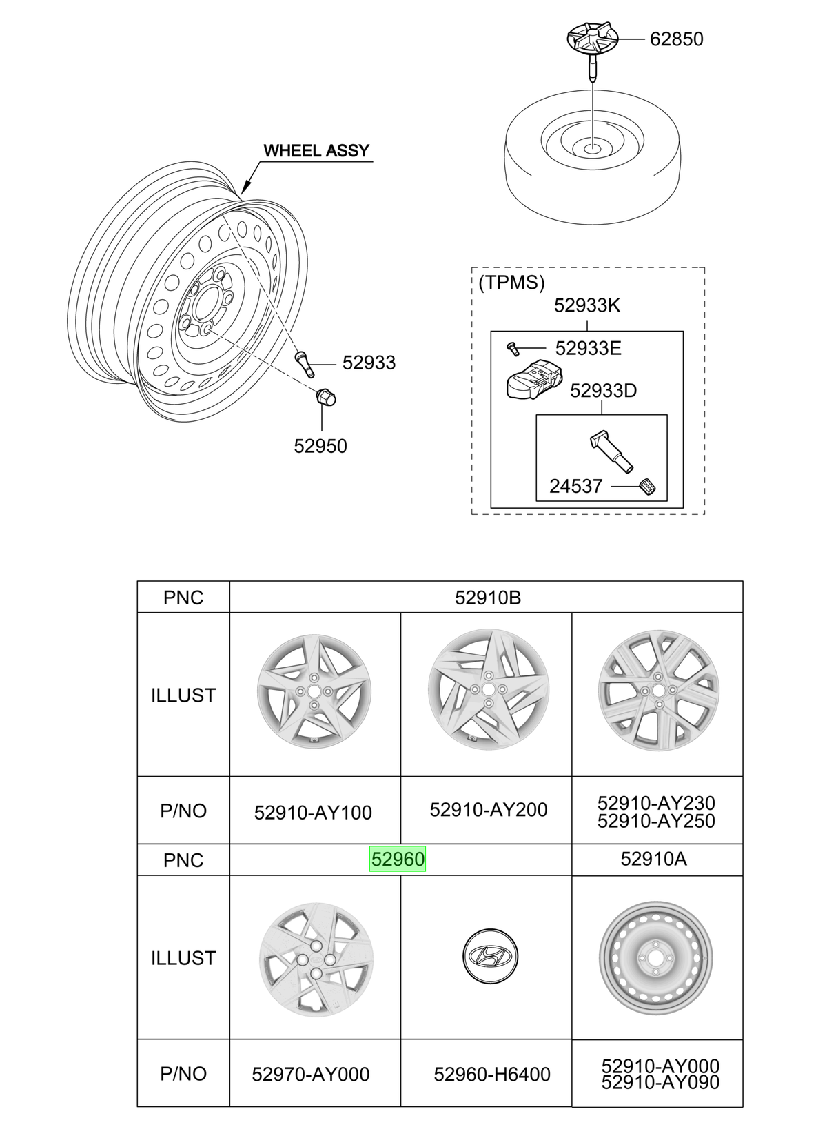 Llanta Original Para Hyundai I20 2023-2025