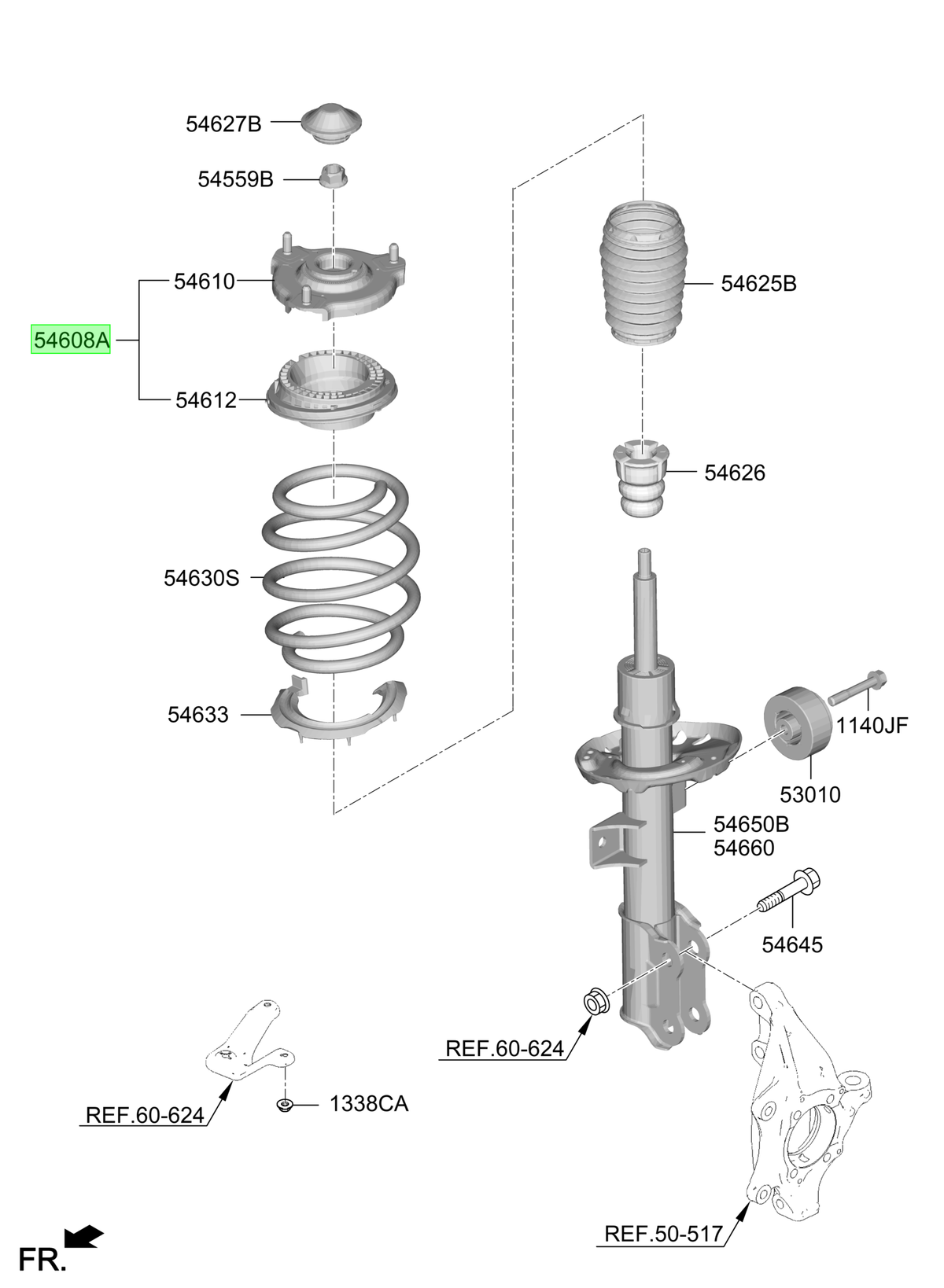Casoleta Original Para Hyundai Tucson 2021-2025