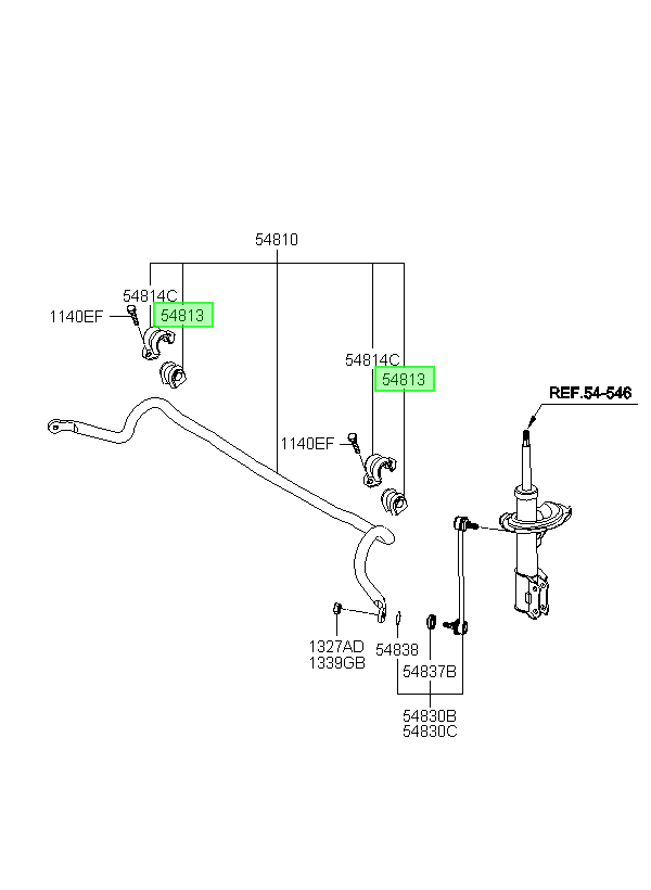 Buje B.orig.para Hyundai Accentent 2006 2010