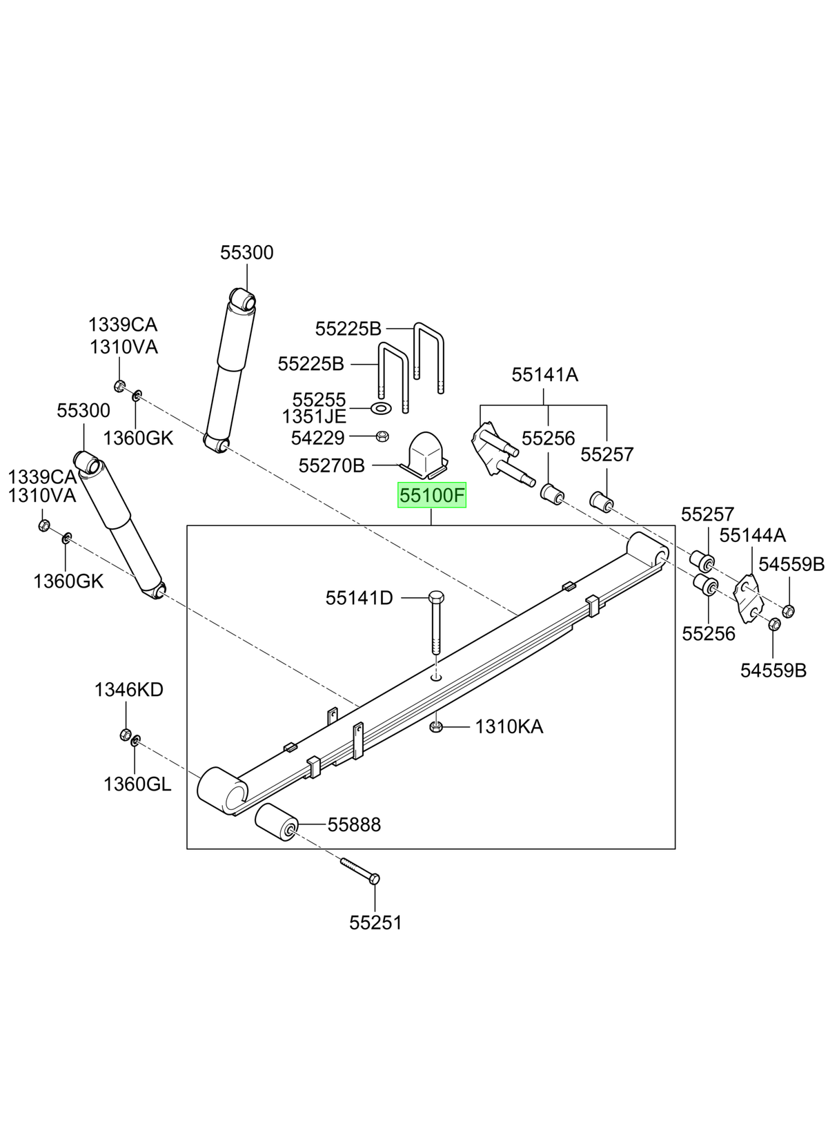Resorte Original Para Hyundai H1 2003-2025
