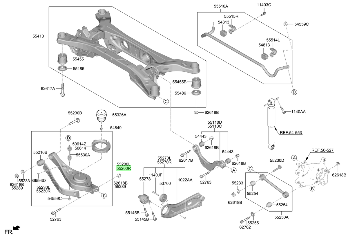 Brazo Rh Original Para Hyundai Staria 2021-2025