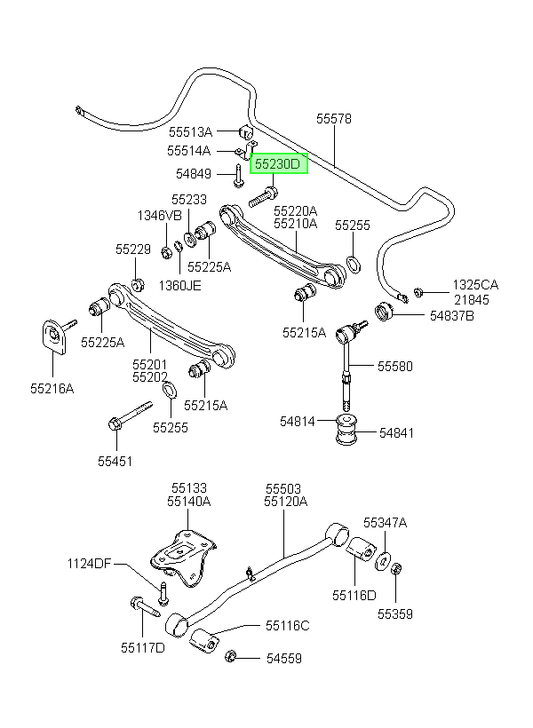 Perno Bandeja Orig. Para Hyundai Accent 1995-1999