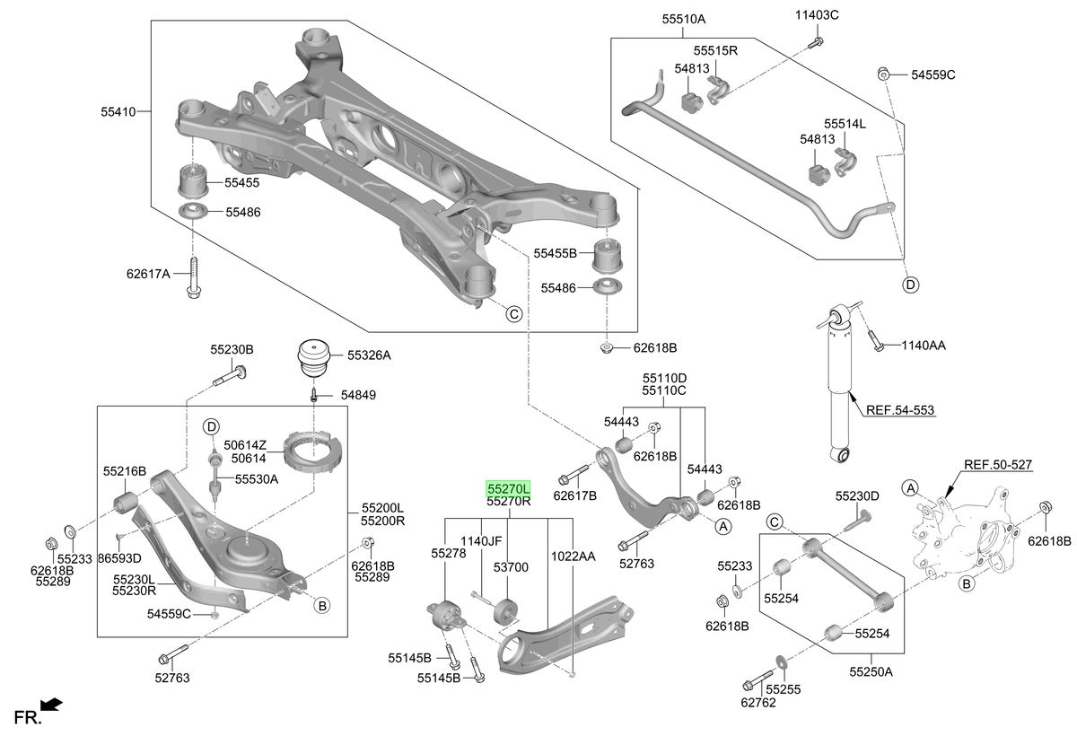 Brazo Lh Original Para Hyundai Staria 2021-2025