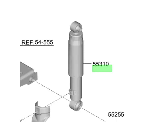 Amortiguador Tras. Original Para Hyundai Staria 2020-2025