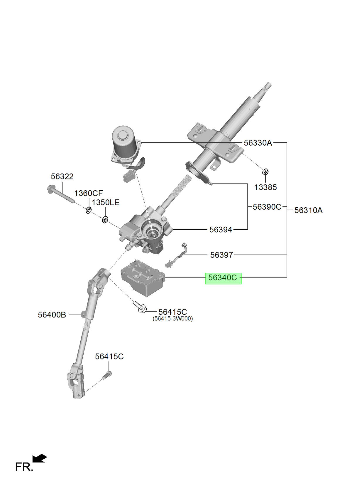 Controlador Eps Orig. Para Hyundai Atos Desde 2020