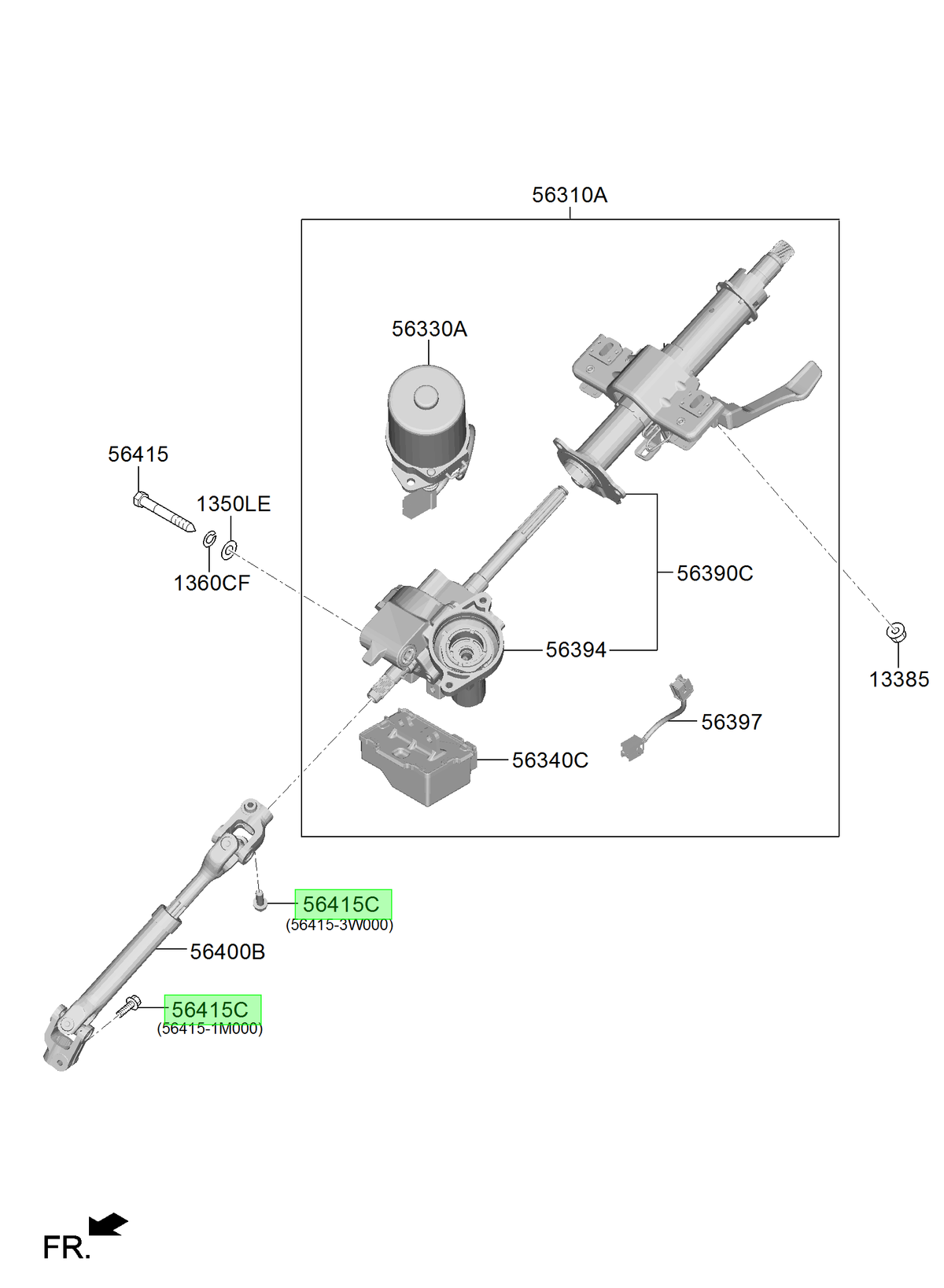 Perno Orig. Para Hyundai Tucson Desde 2015