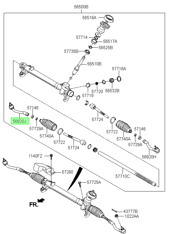 OEM 56825C1790 catalogo