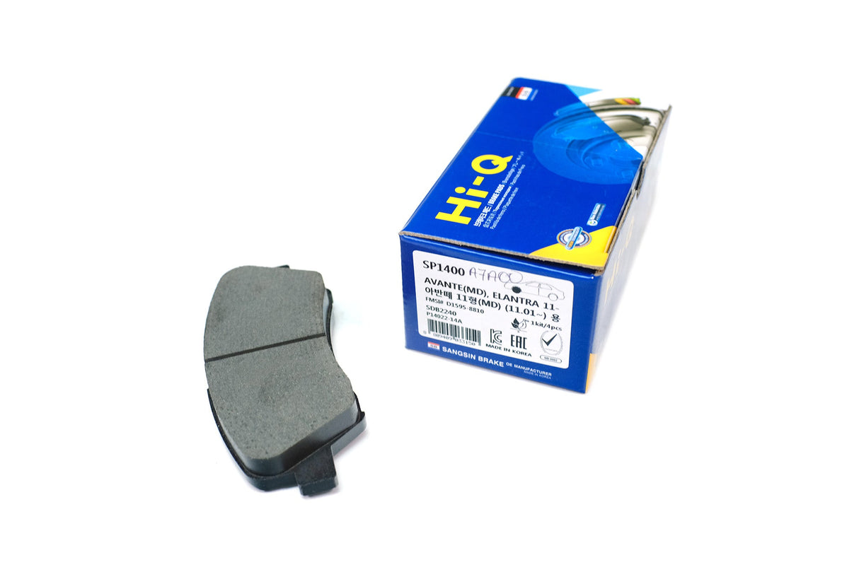 Juego Pastilla Freno Delantero Korea Para Kia Morning 2012 - 2016