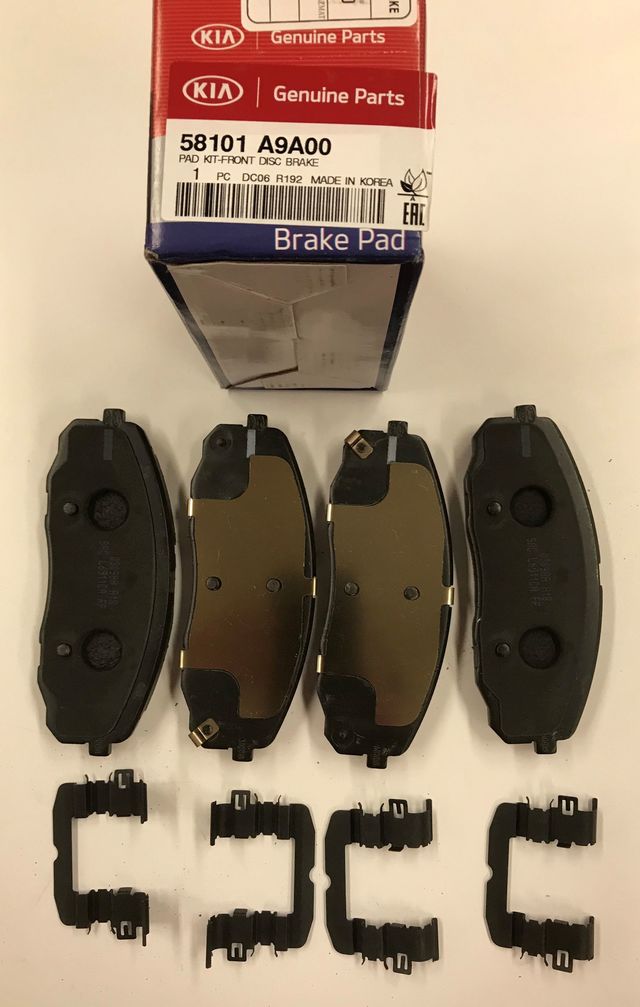 Juego Pastilla Delantero New Grand Para Kia Carnival Original 2015 - 2019