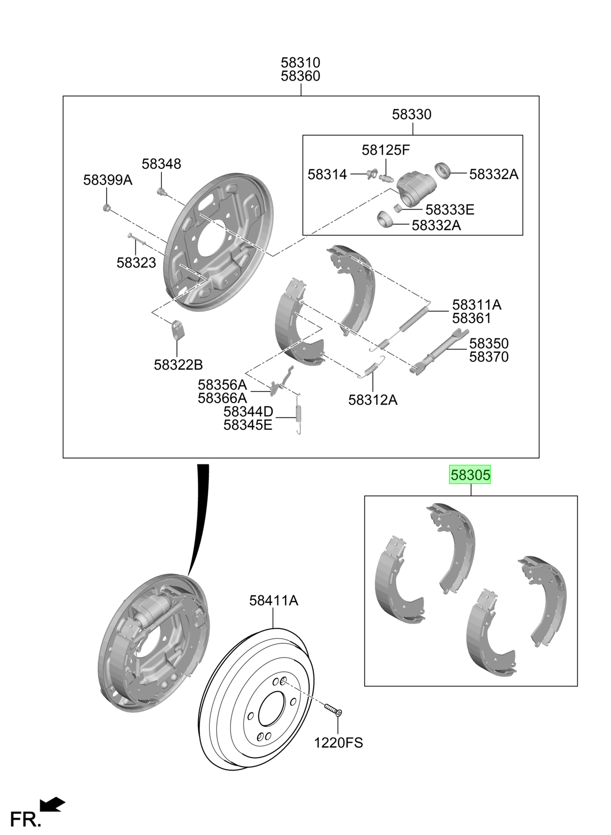 Kit Balatas Original Para Hyundai Accent 2023-2025