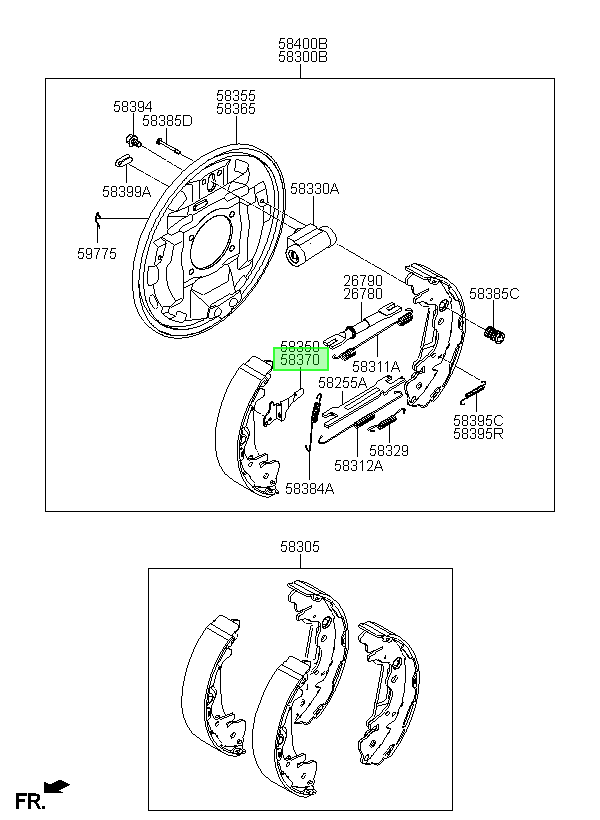 Seguro Regulador Fren H1 Orig. Para Hyundai Desde 2007