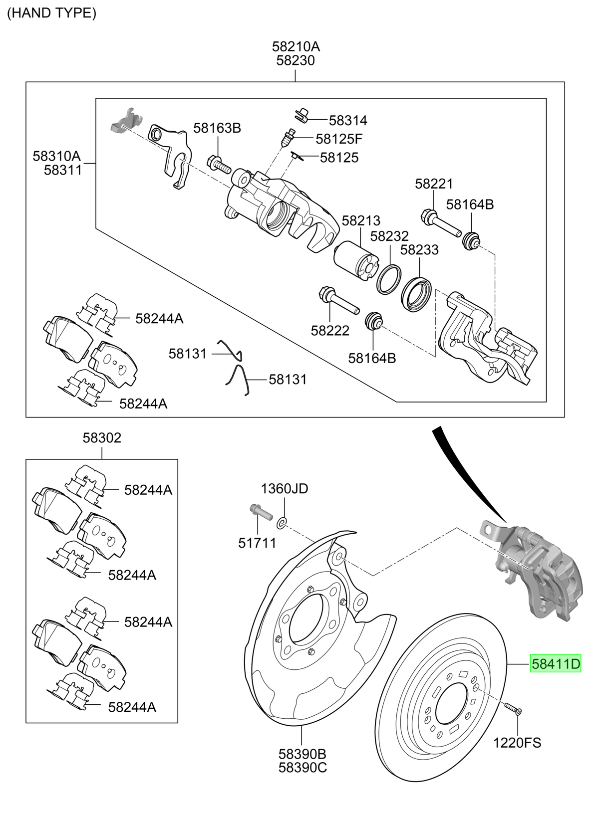 Disco De Fren Tras. Orig. Para Kia Cerato 2012-2019