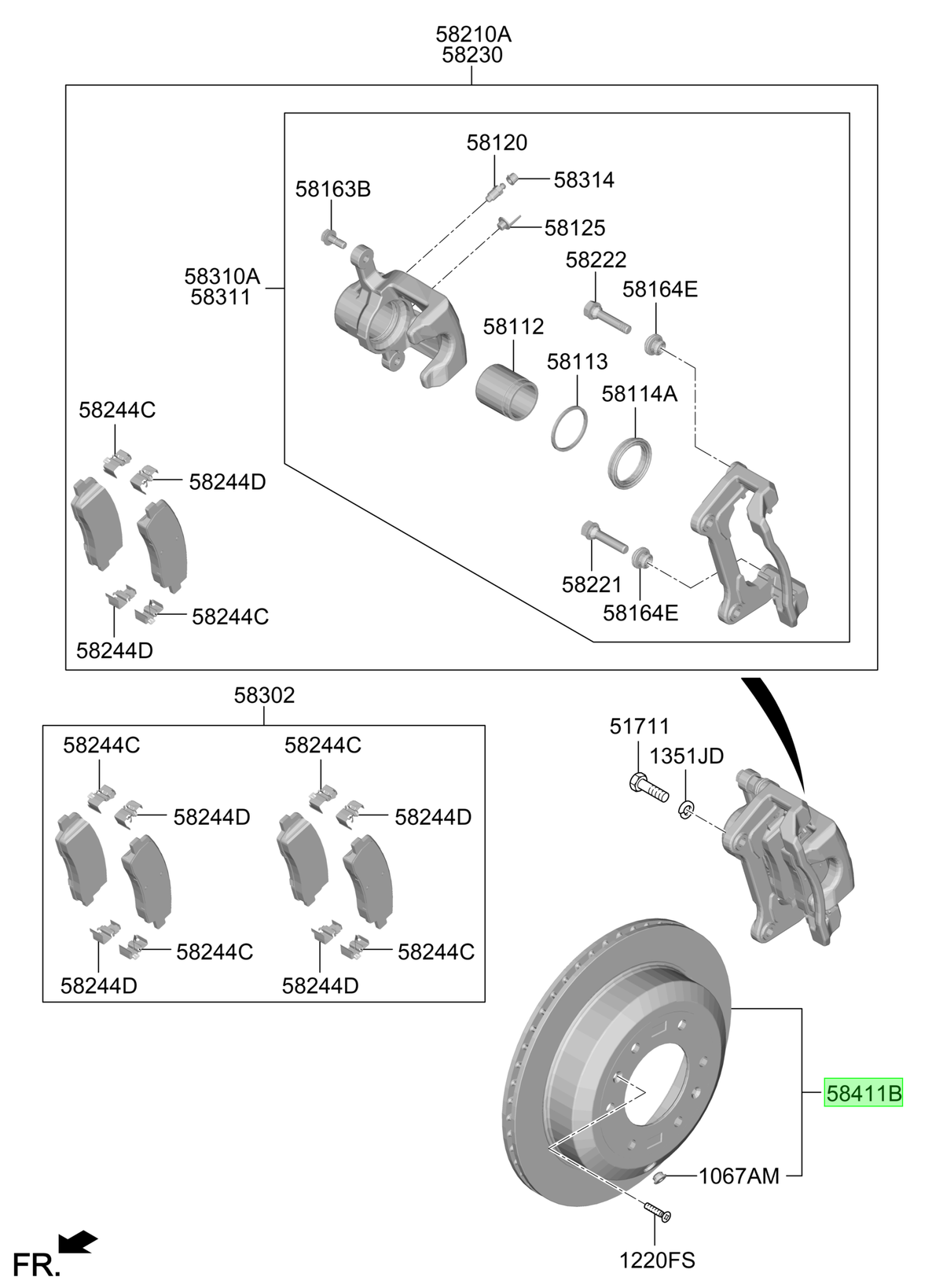 Discos Original Para Hyundai Staria 2021-2025