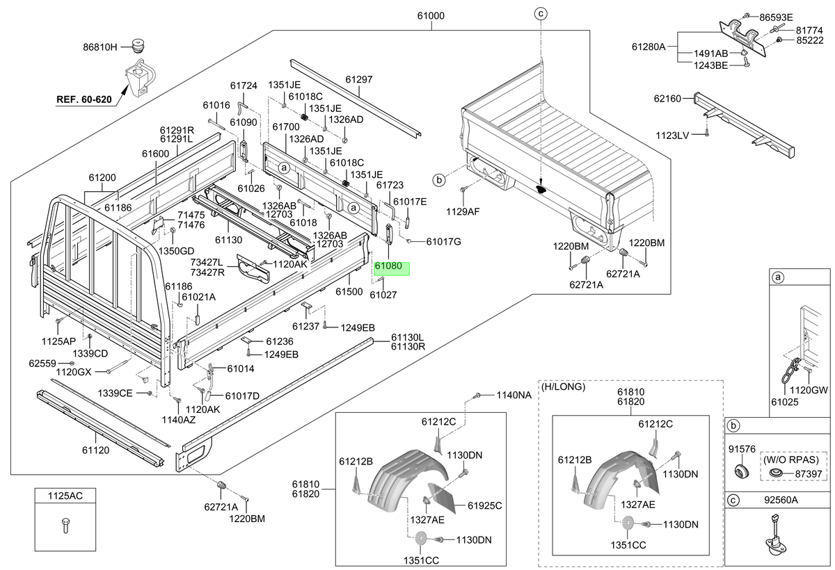 Portón Original Para Hyundai H1 2003-2020