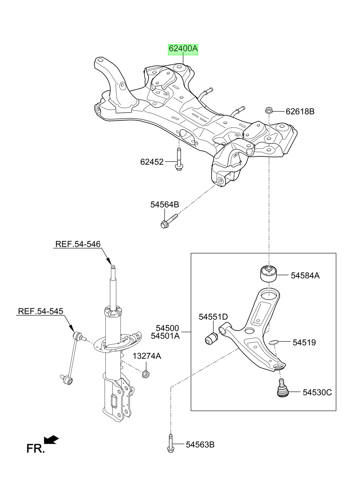 OEM 62400B4000 catalogo