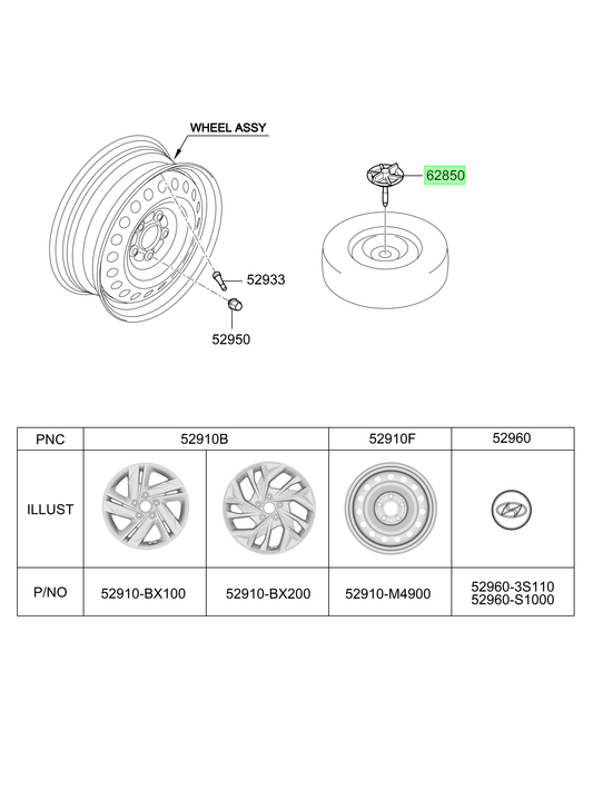 Soporte Fijación Original Para Hyundai Creta 2017-2025