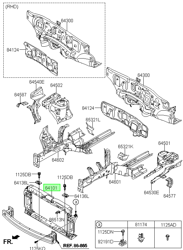 Panel Frontal Orig. Para Hyundai Creta Desde 2016