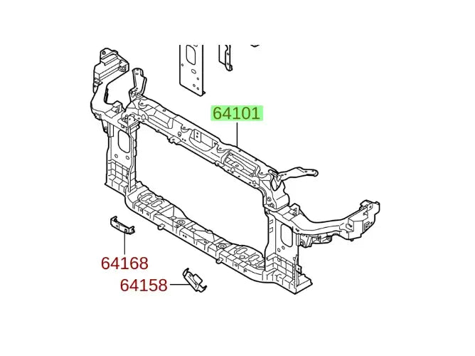 Frontal Orig.para Hyundai I30 2012- 2017