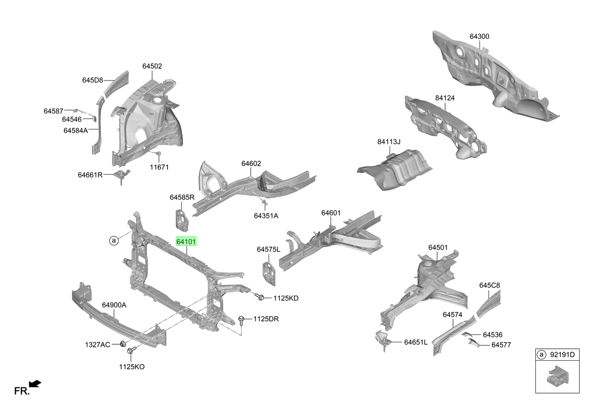 Frontal Original Para Hyundai Tucson 2024-2025