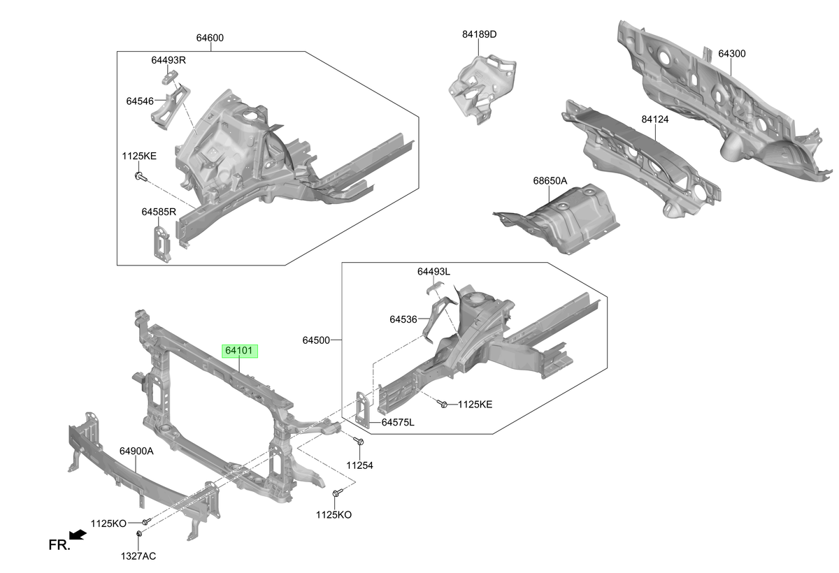 OEM 64101S1000 catalogo