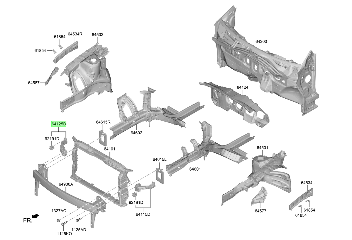 Soporte Óptico Der. Original Para Hyundai Veloster 2017-2022