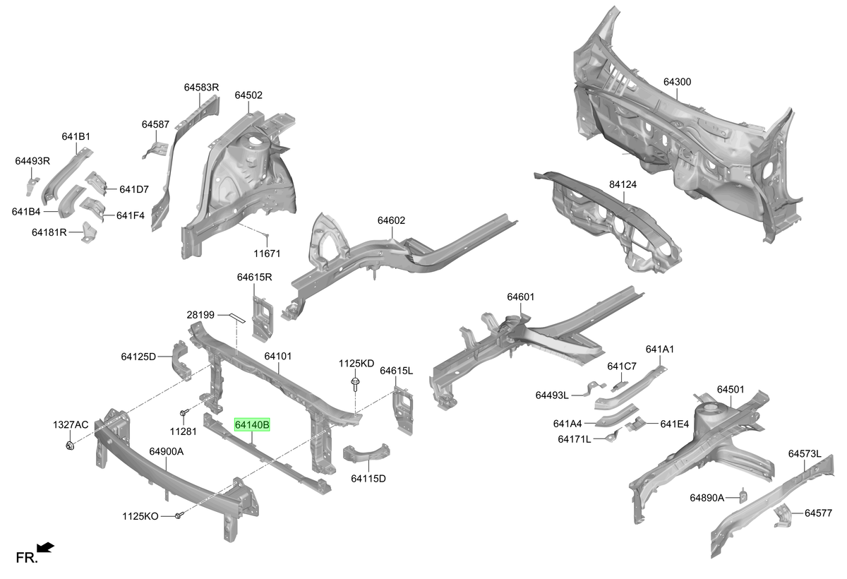 Frontal Original Para Hyundai Elantra 2020-2025