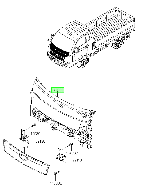 Frontal Original Para Hyundai H1 2006-2020