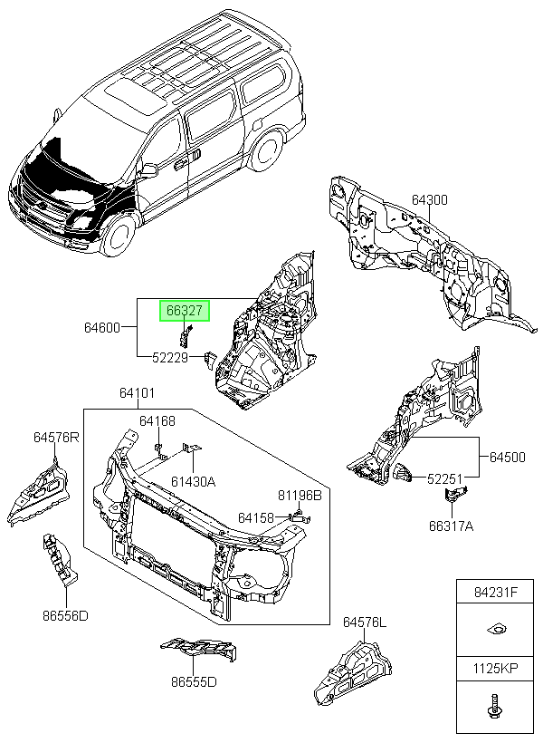 Tapabarro Rh Original Para Hyundai H1 2007-2019