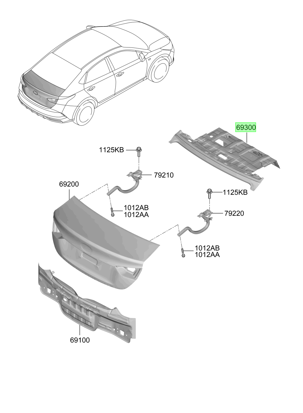Panel Original Para Hyundai Accent 2017-2024