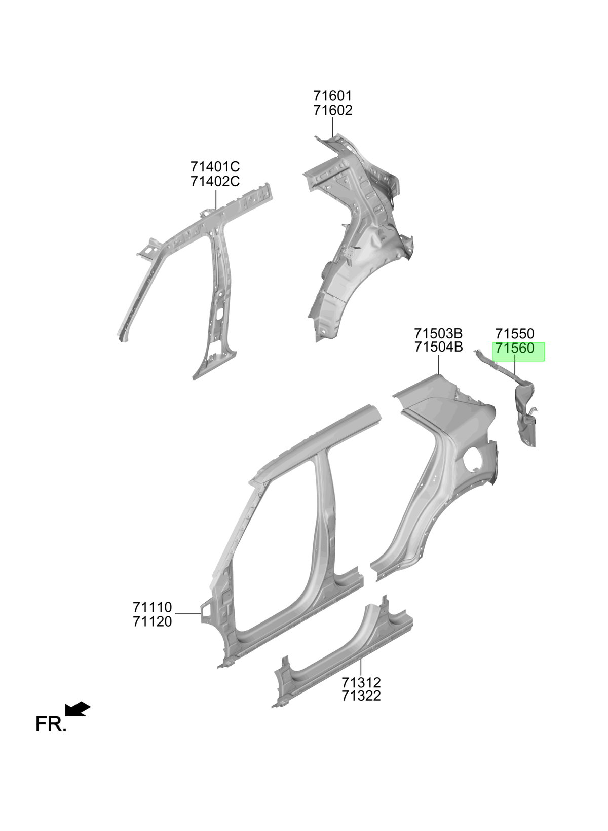 Foco Original Para Hyundai Venue 2019-2025