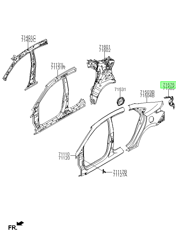 Foco Lh Original Para Hyundai Accent 2017-2024