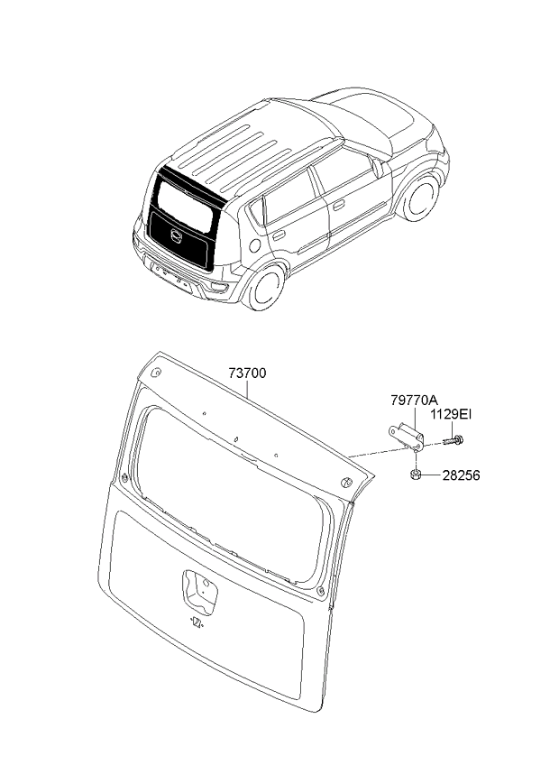 Portalon Para Kia Soul