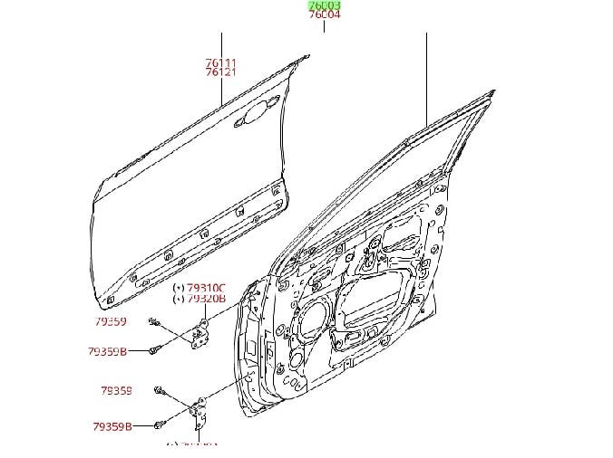 Pta Del Izq Orig.para Hyundai Creta 2016 2020