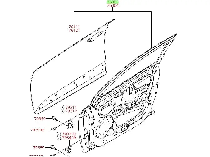 Pta Del Izq Para Hyundai Getz 2018-2022 Orig.