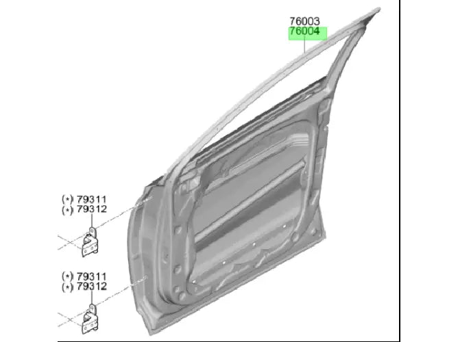 Pta Del Der Orig.para Hyundai Santa Fe 2018 2022 Der
